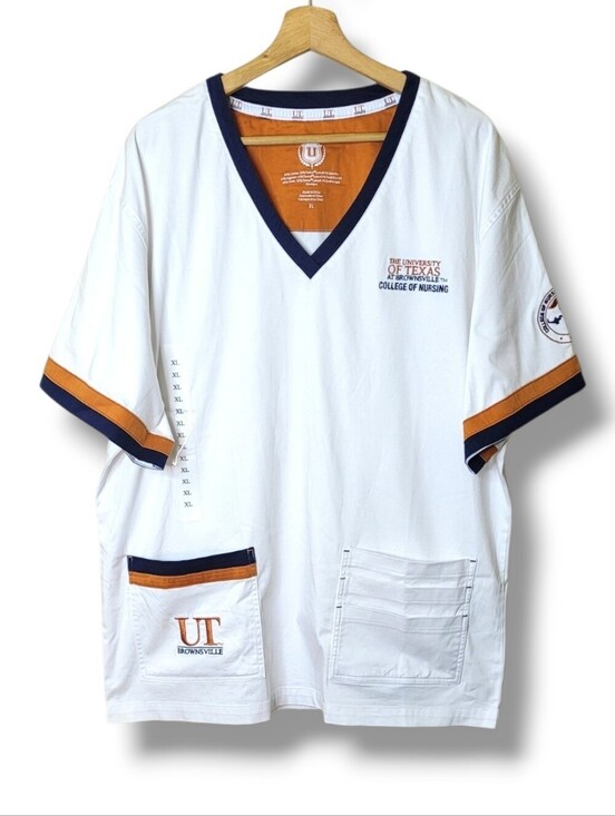 Tops - University Of Texas Brownsville College Of Nursing Scrub Top XL